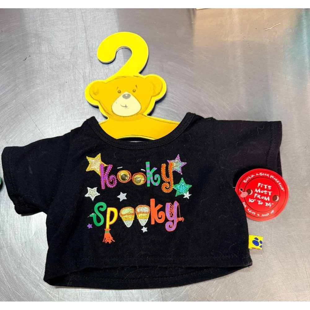 Build A Bear NEW Kooky Spooky Tee T-shirt